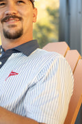 Pinstripe Performance Polo